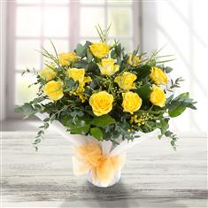 Dozen Long Stemmed Yellow Roses