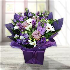 Grape Expectations Hand-Tied Bouquet