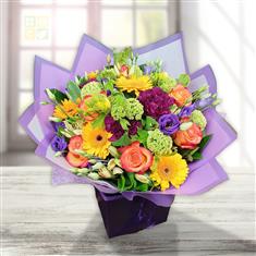 Sunset Has Nothing on This Hand-Tied Bouquet